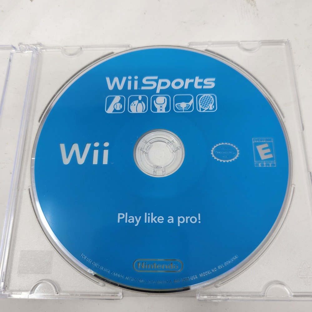 Nintendo Wii Sports RVL-006(USA) Video Game Disc Only 2006 E Rating NTSC-U/C
